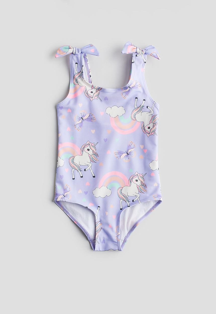 H&M - Patterned swimsuit - purple multi