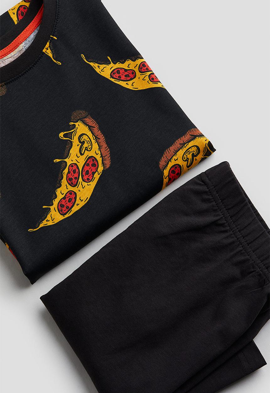 H&M - Cotton jersey pyjamas - black