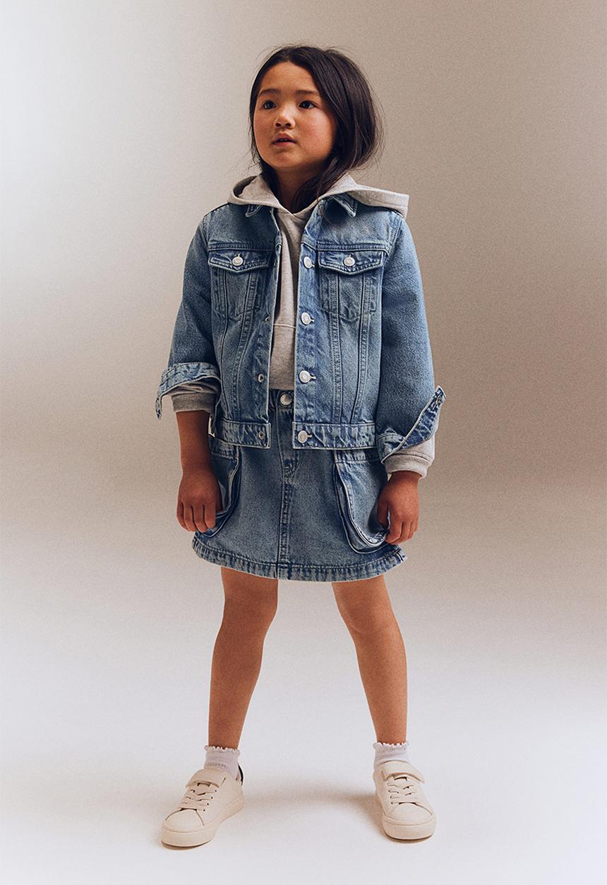 H&M - Denim skirt - blue