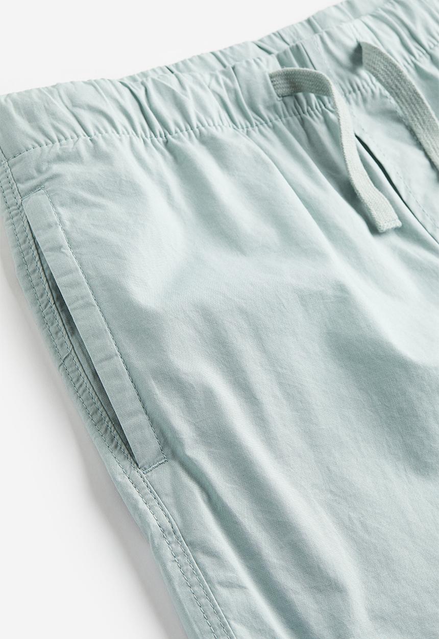 H&M - Cotton pull-on shorts - turquoise