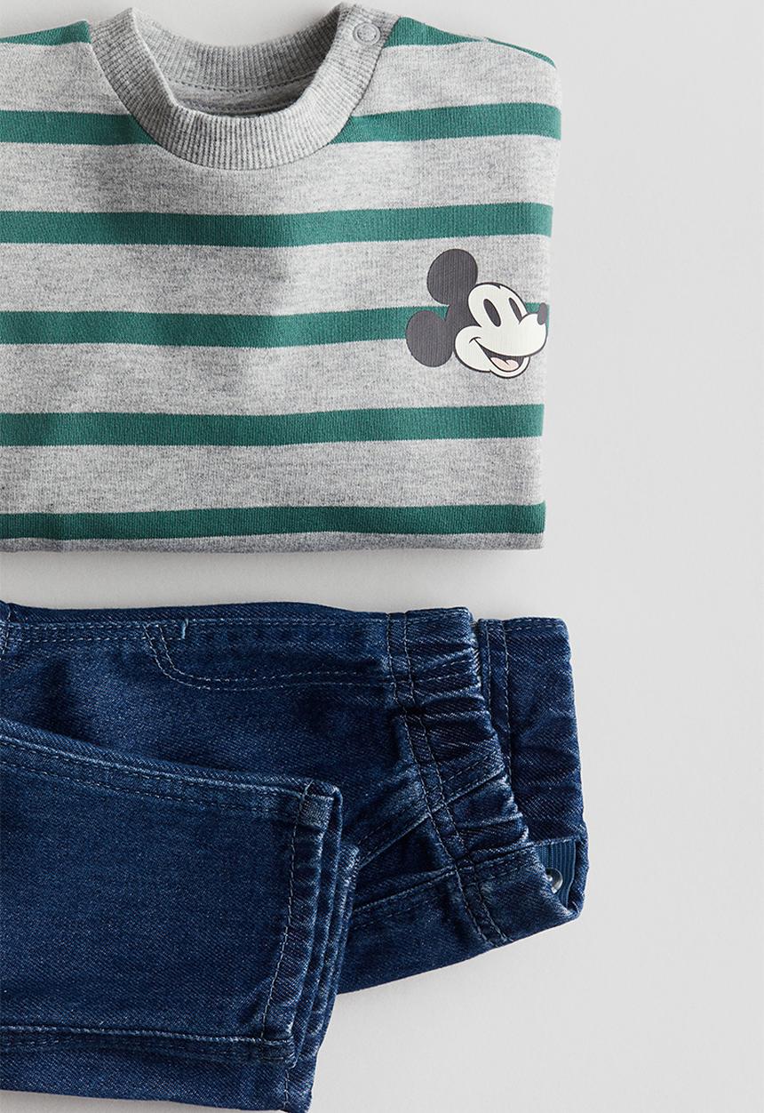 H&M - 2-piece sweatshirt and joggers set - multi