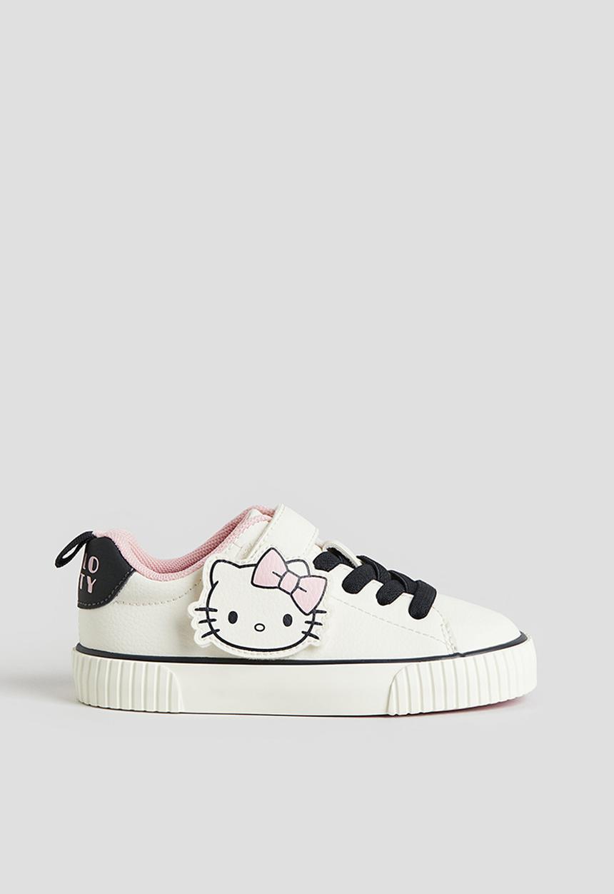 H&M - Printed trainers - white hello kitty