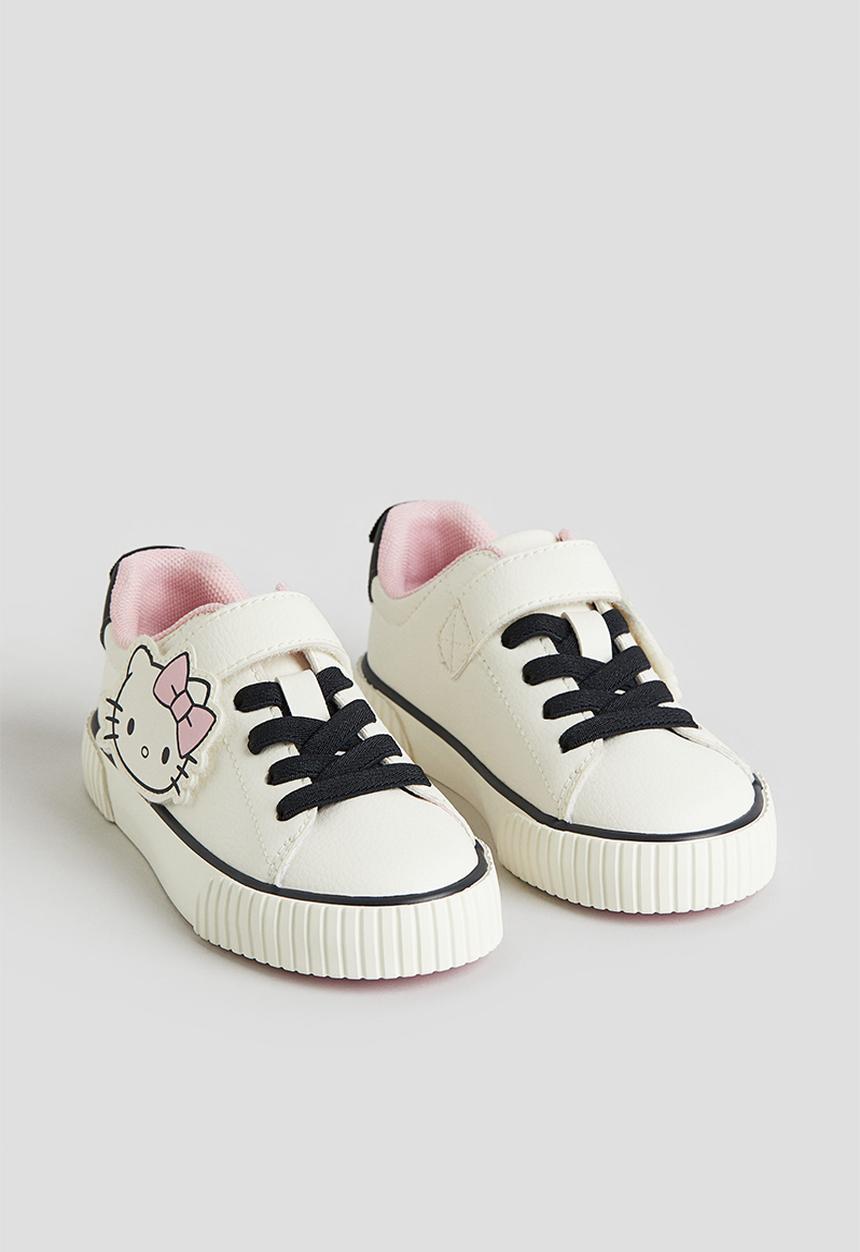 H&M - Printed trainers - white hello kitty