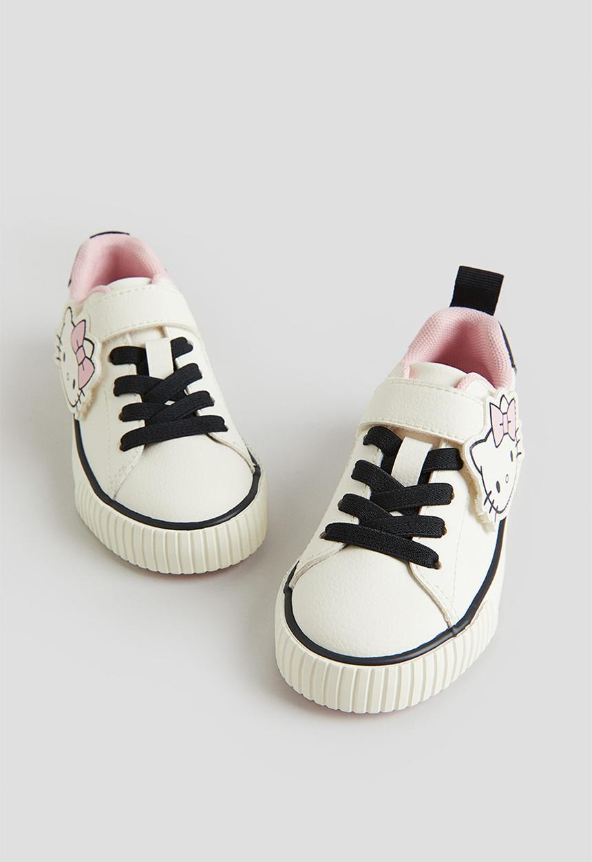 H&M - Printed trainers - white hello kitty