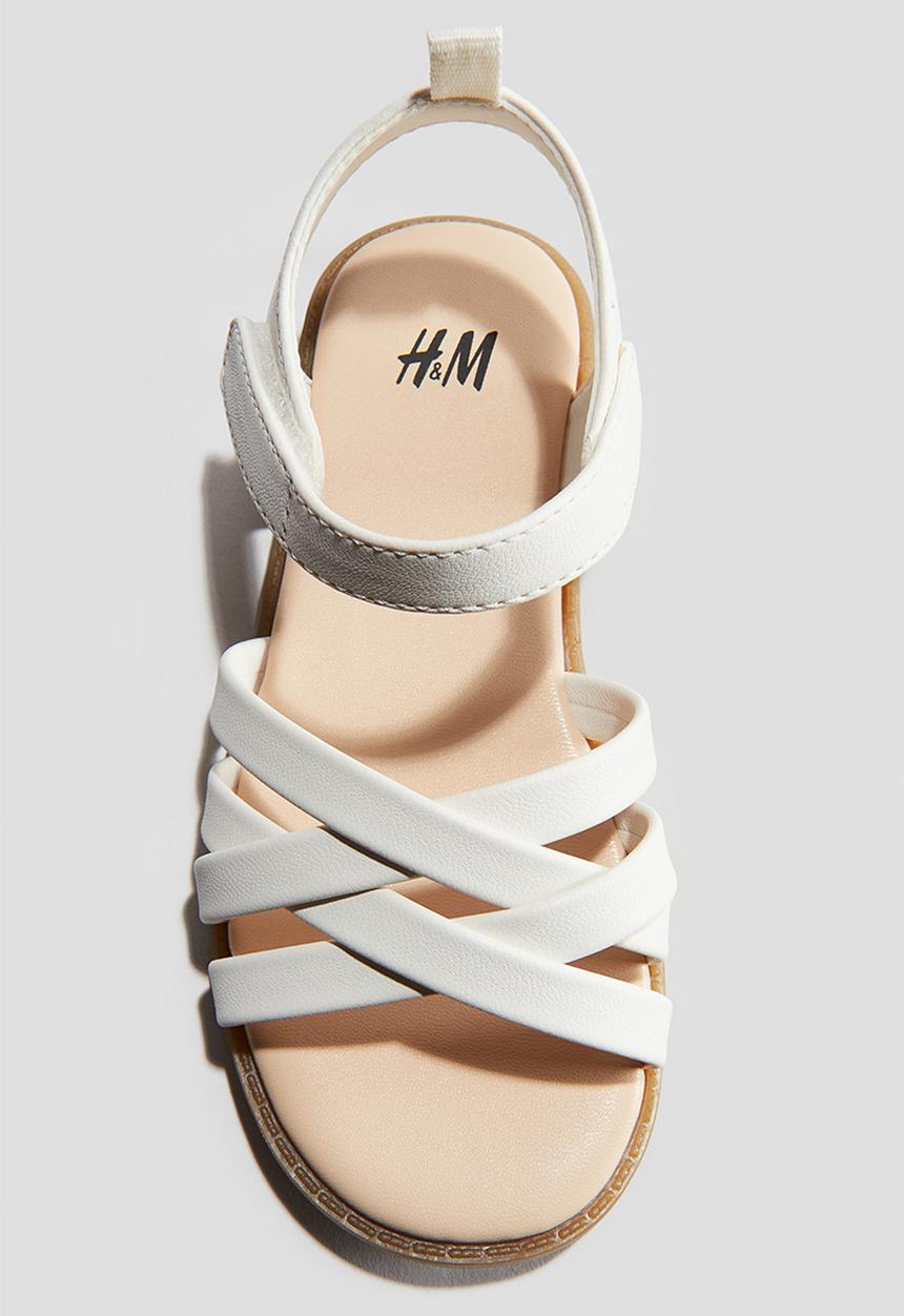 H&M - Sandals - white