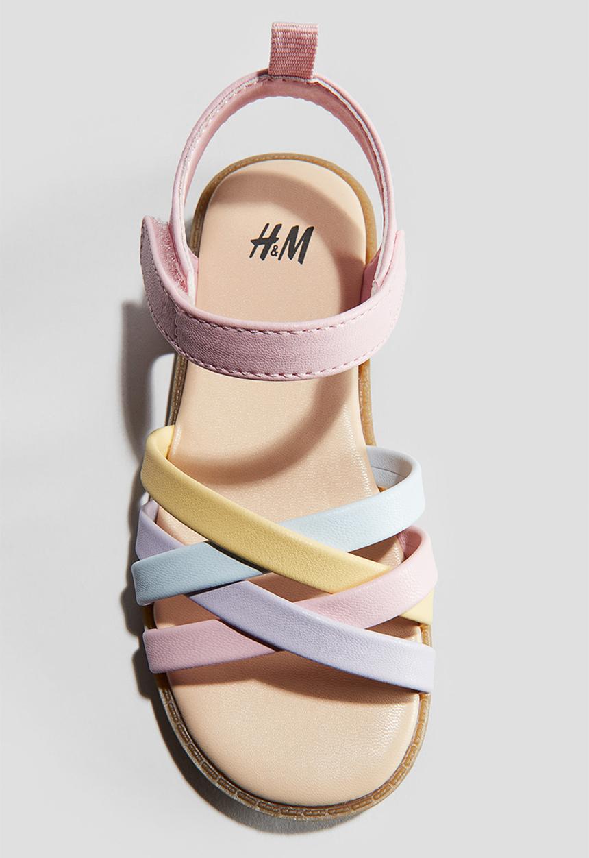 H&M - Sandals - light pink light purple