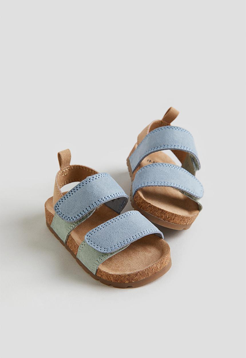 H&M - Sandals - light blue light green