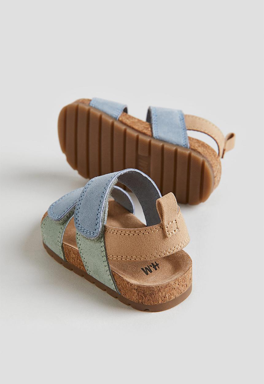 H&M - Sandals - light blue light green