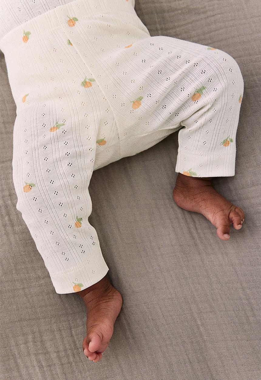 H&M - 2-piece cotton jersey set - white,multi