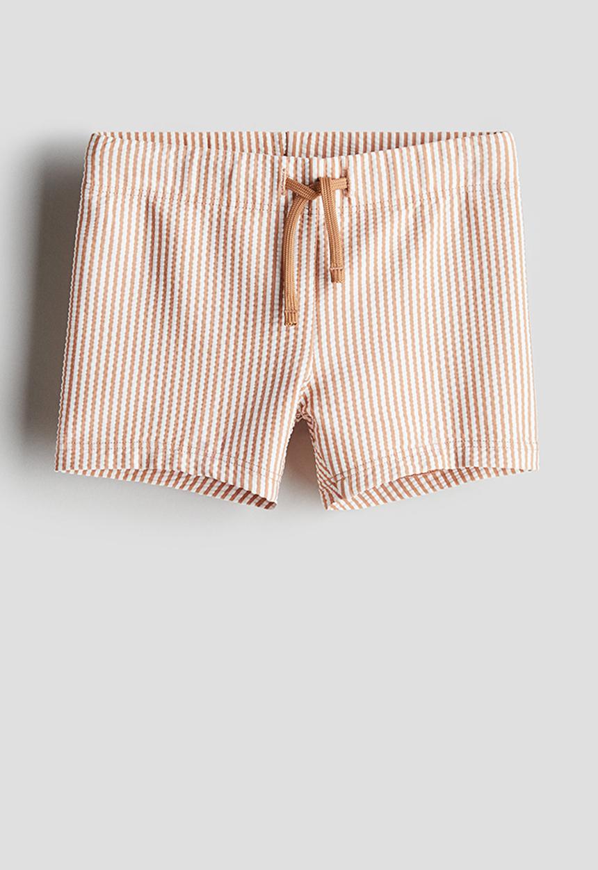 H&M - Swimming trunks - brown striped