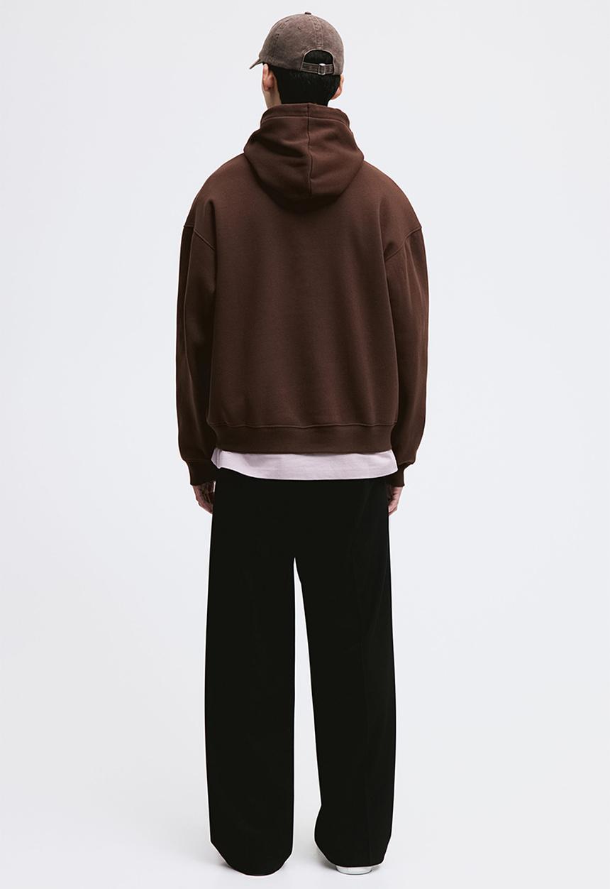H&M - Loose fit hoodie - brown