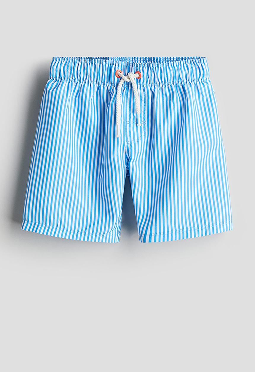 H&M - Swim shorts - Blue Striped