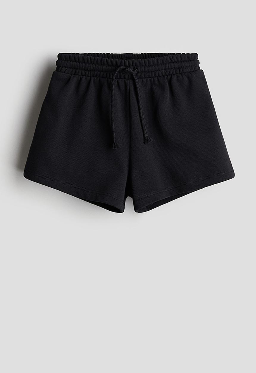 H&M - Sweatshirt shorts - black