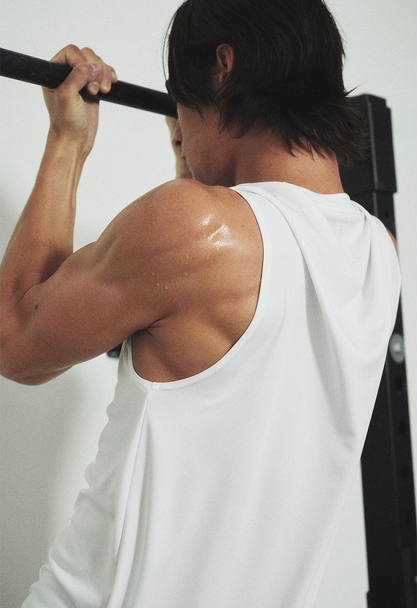 H&M - Drymove™ sports vest top - white