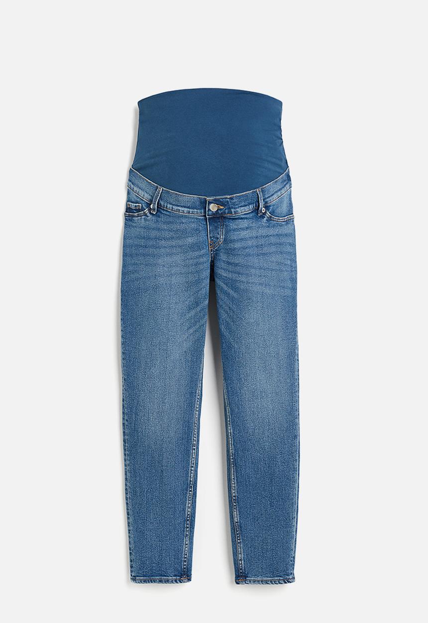 H&M - Mama slim ankle jeans - blue