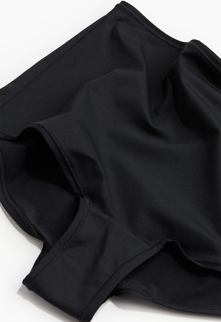 H&M - 3-Pack microfibre shortie briefs - black