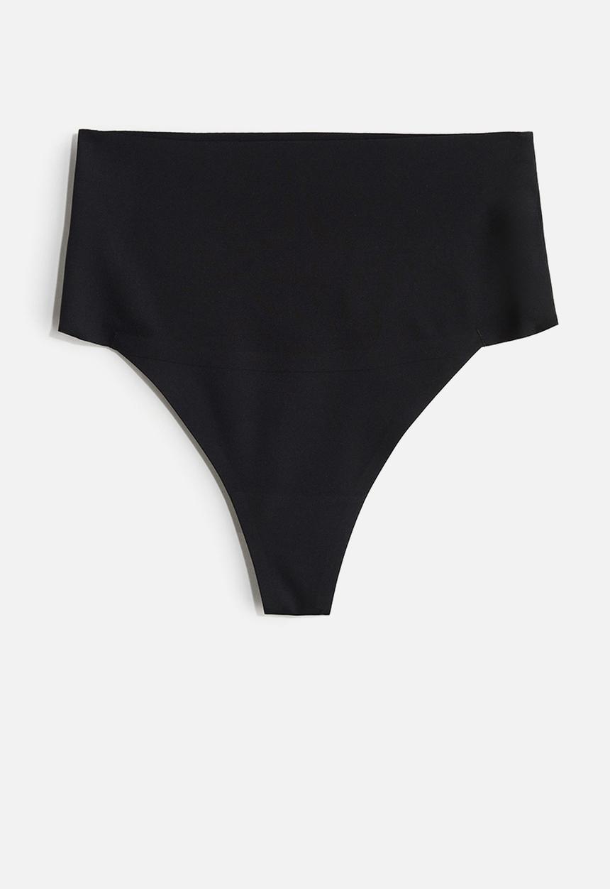 H&M - Medium shape thong briefs - black