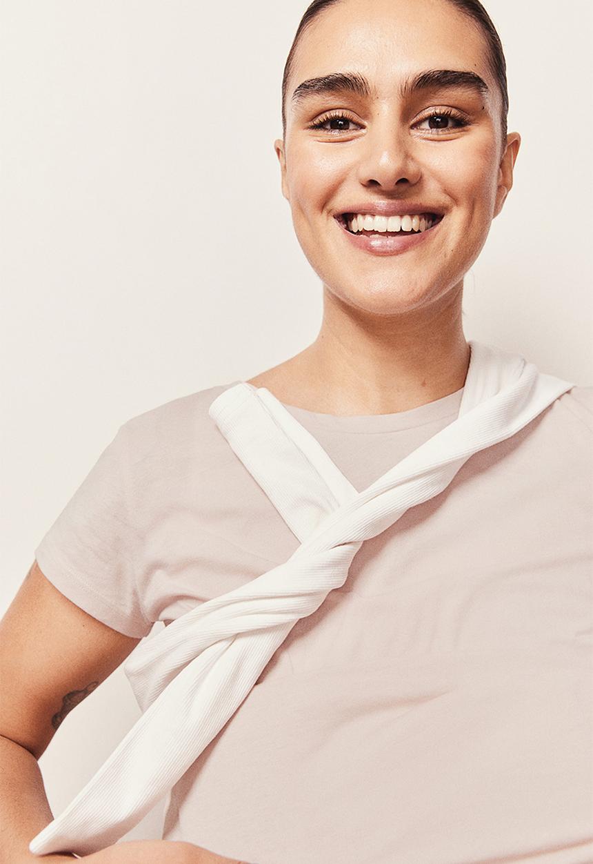 H&M - Cotton T-shirt - pink
