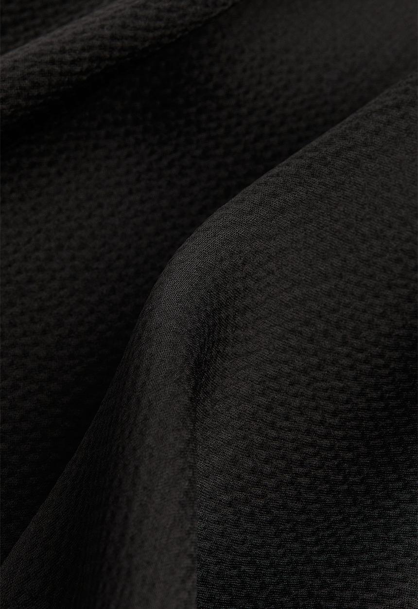 H&M - Crêpe satin skirt - black
