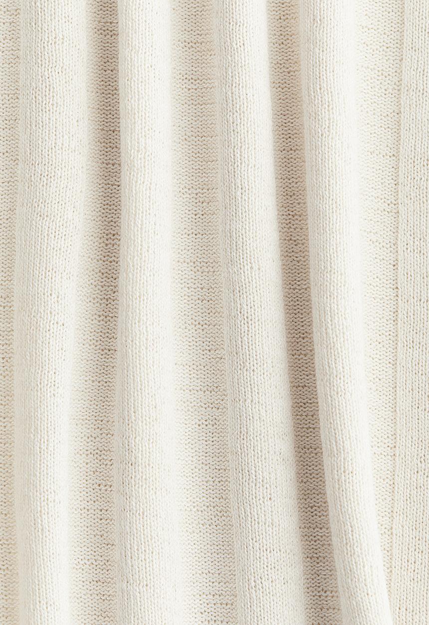 H&M - Ribbed dress - beige