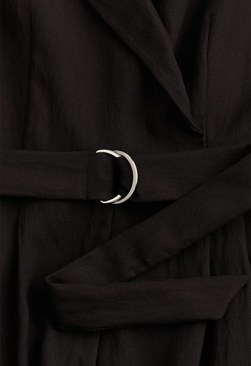 H&M - Belted jumpsuit - black