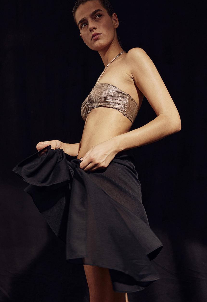 H&M - Short sarong - black