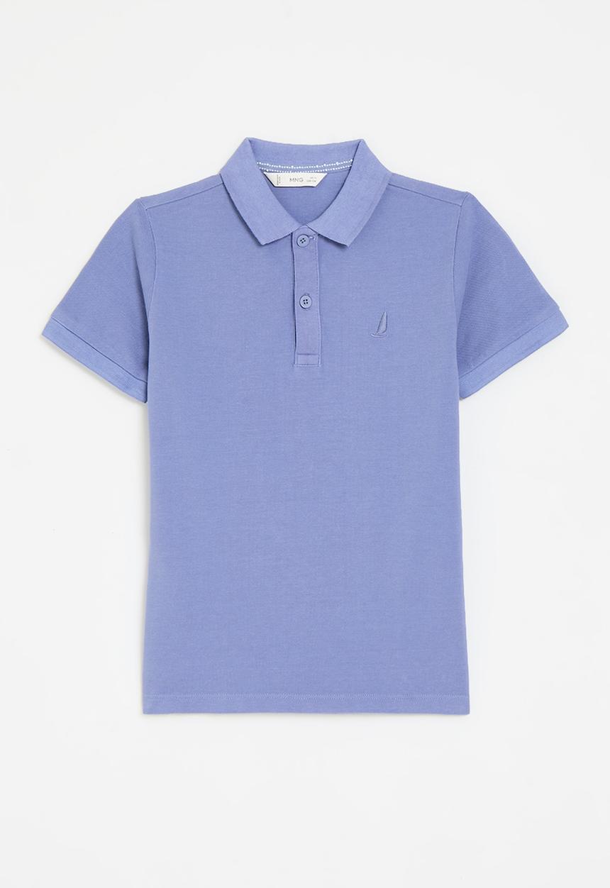 MANGO - Polo shirt javier6 - medium blue