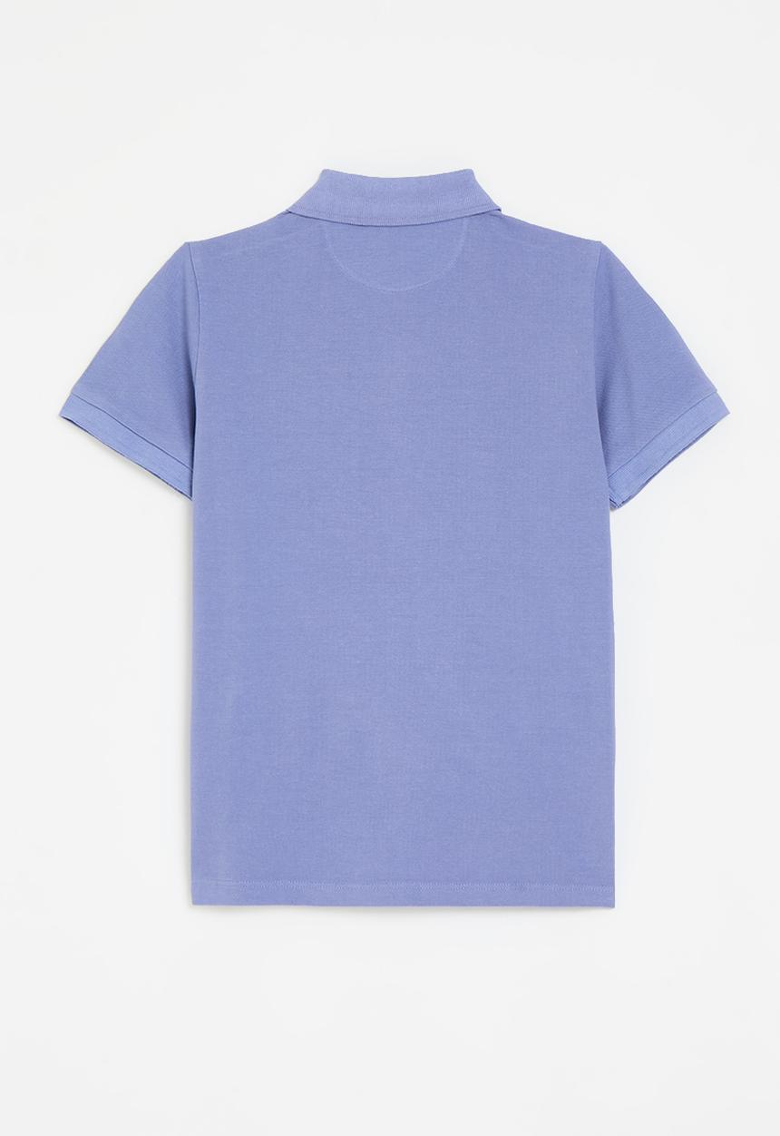 MANGO - Polo shirt javier6 - medium blue