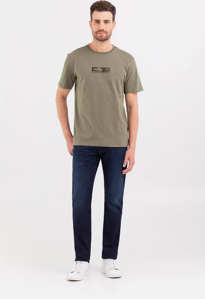 Replay - T-Shirt Regular - Light Military