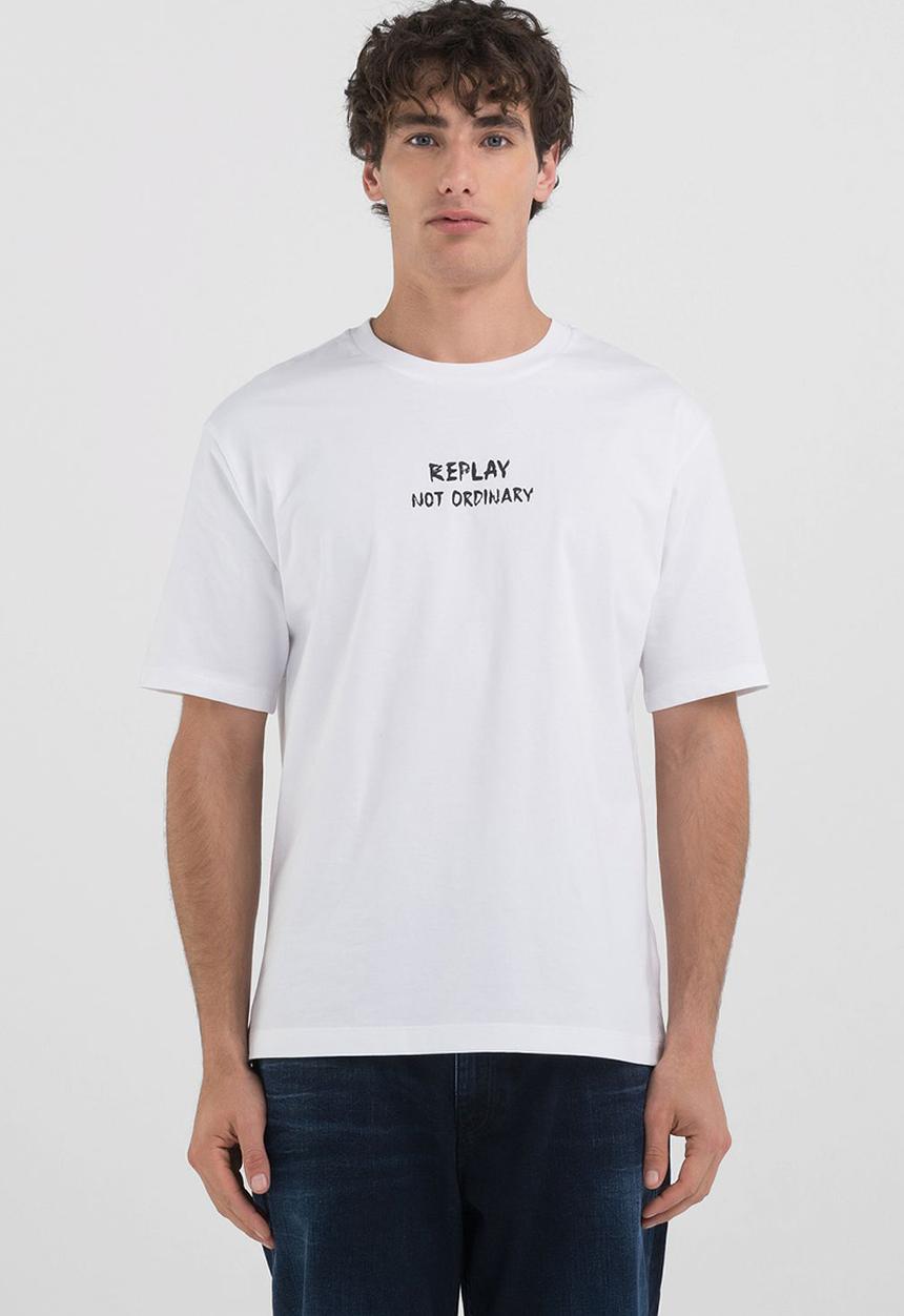 Replay - T-Shirt Relaxed - White