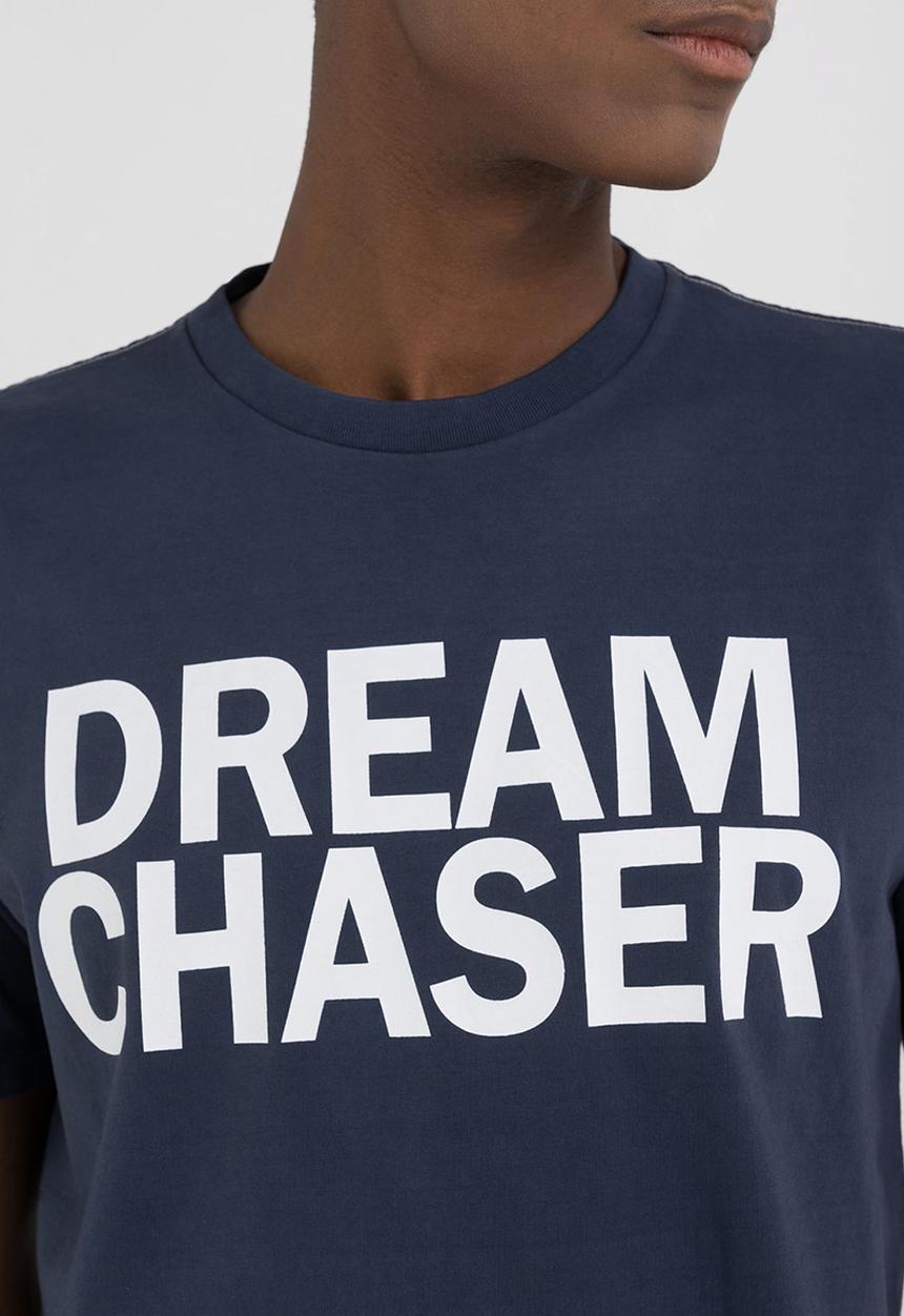 Replay - T-Shirt Regular - Blue Denim