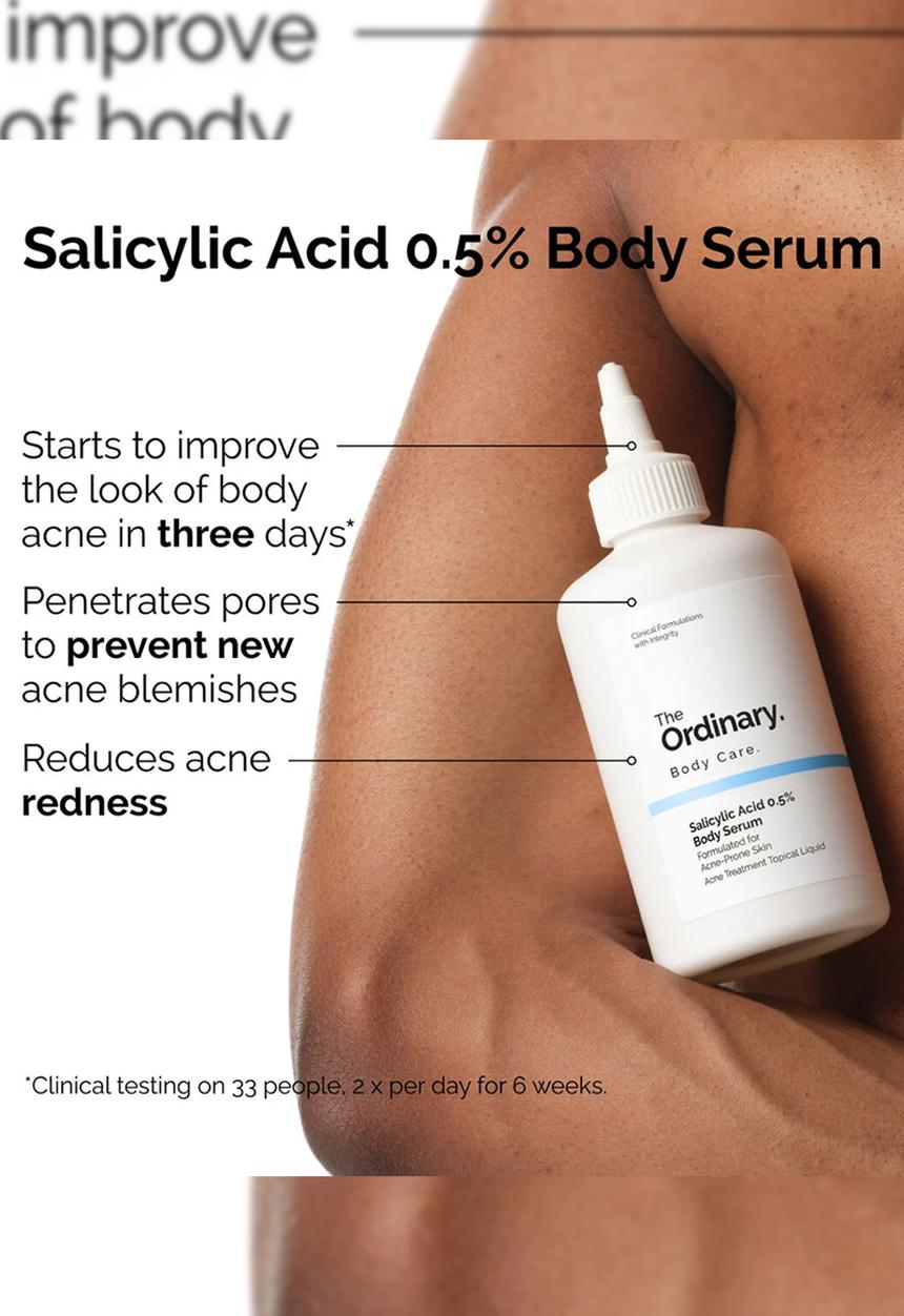 The Ordinary. - Salicylic Acid 0.5% Body Serum 240ml