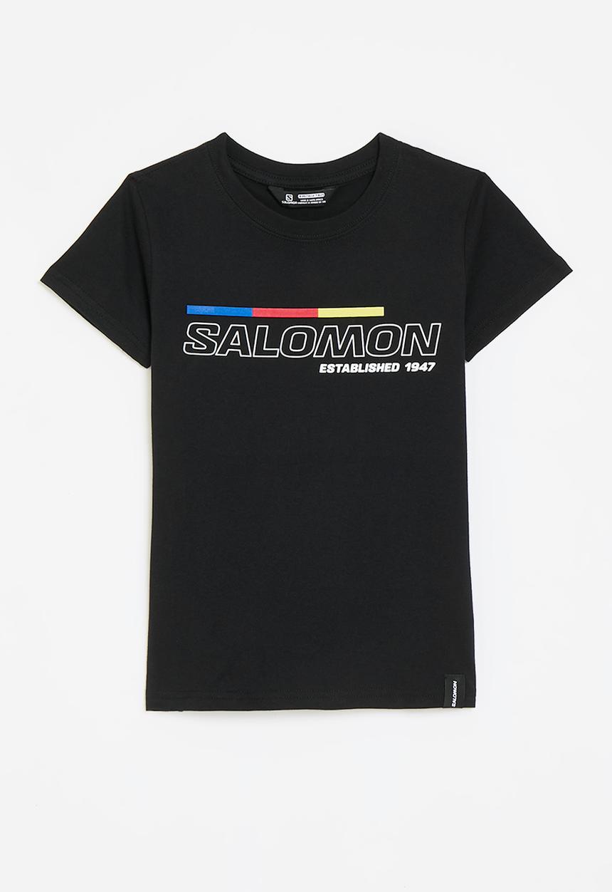Salomon - Old racer short sleeve tee b - black