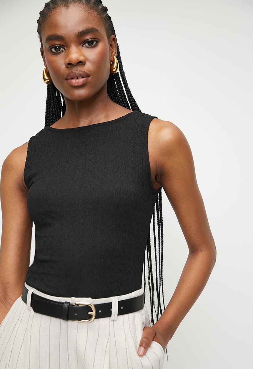 Superbalist - Textured vest - black