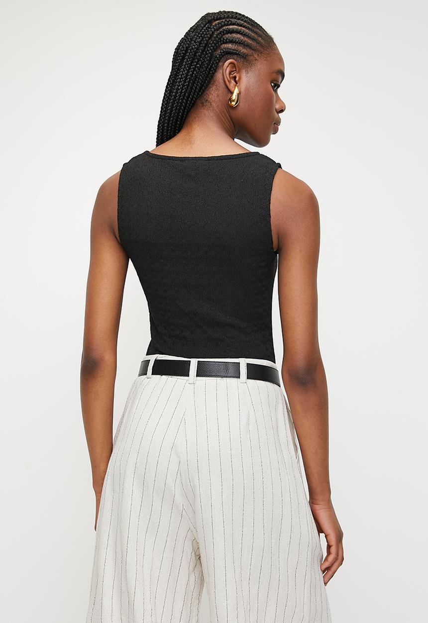 Superbalist - Textured vest - black