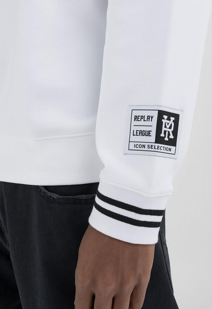 Replay - Felpa Regular - White