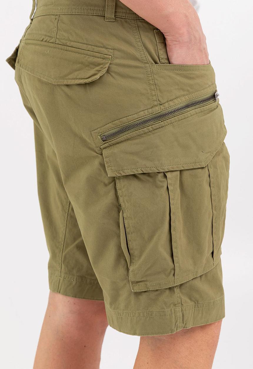 Replay - Joe Short Pantaloncino Cargo - Moss Green