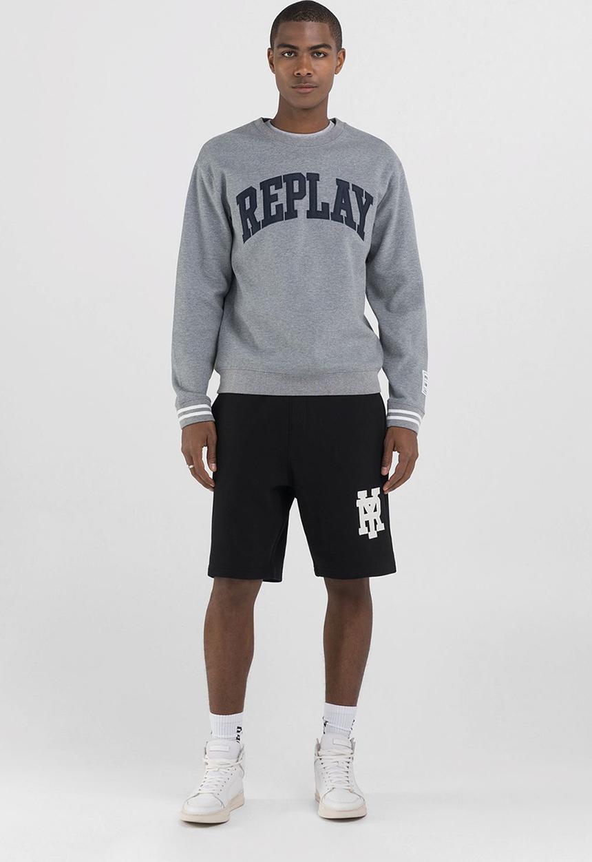 Replay - Pantaloncino Regular - Black