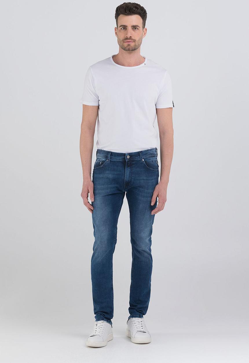 Replay - Jondrill Pantalone Skinny - Medium Blue