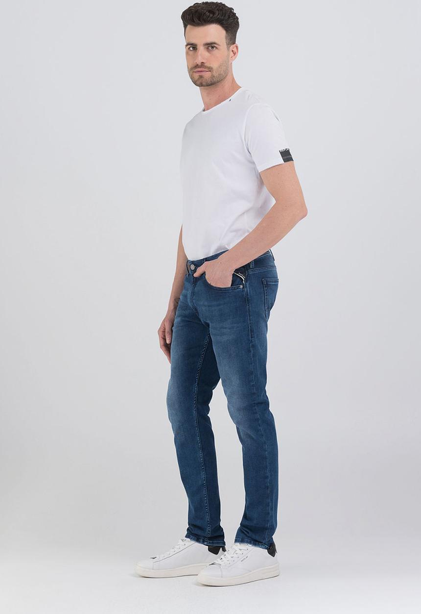 Replay - Jondrill Pantalone Skinny - Medium Blue