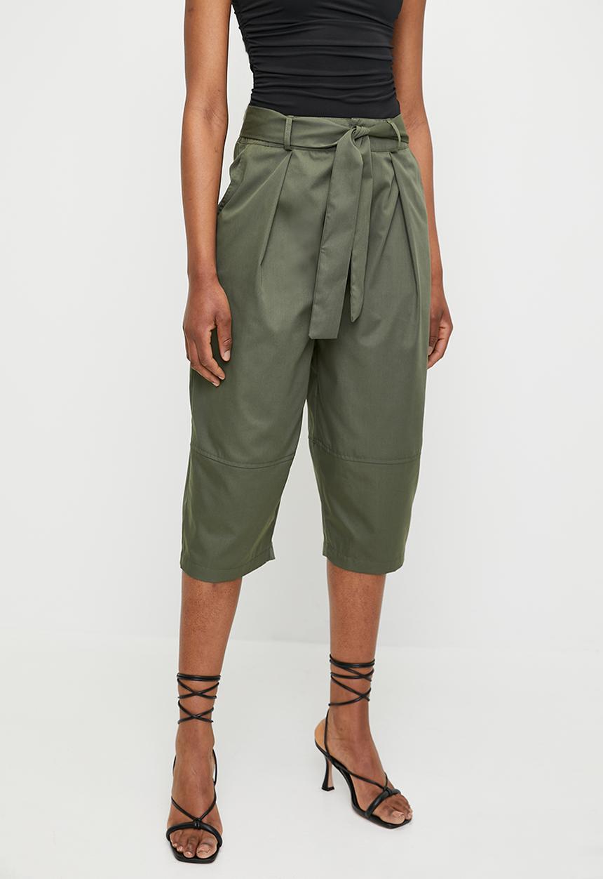 Superbalist - Barrel leg short - green