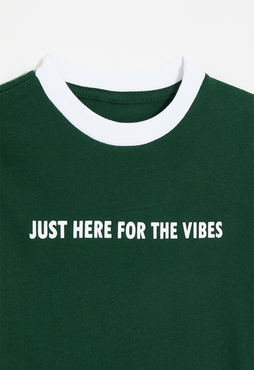 Pop Candy - T-shirt dress - green