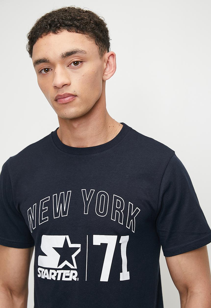 Starter - Starter NY Tee 2 - Navy/White