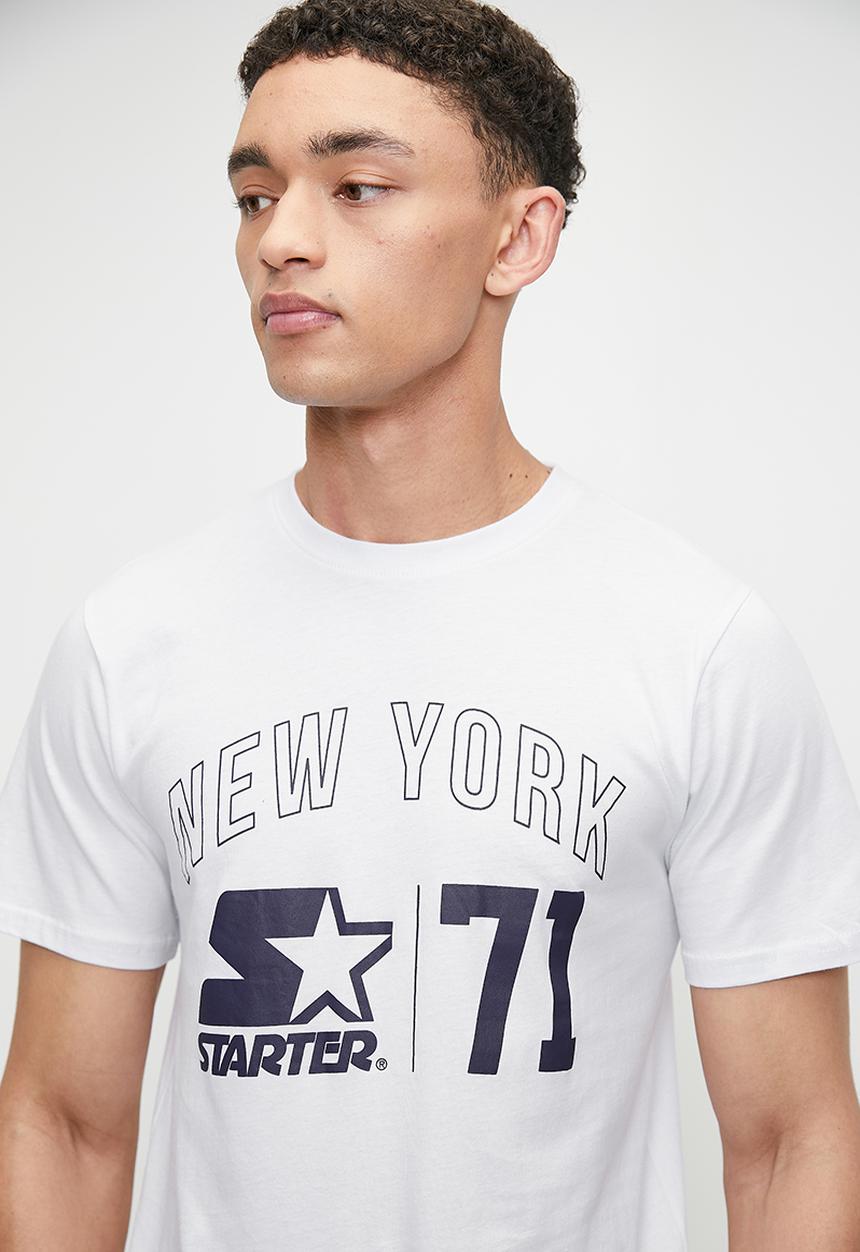 Starter - Starter NY Tee 2 - White & Navy
