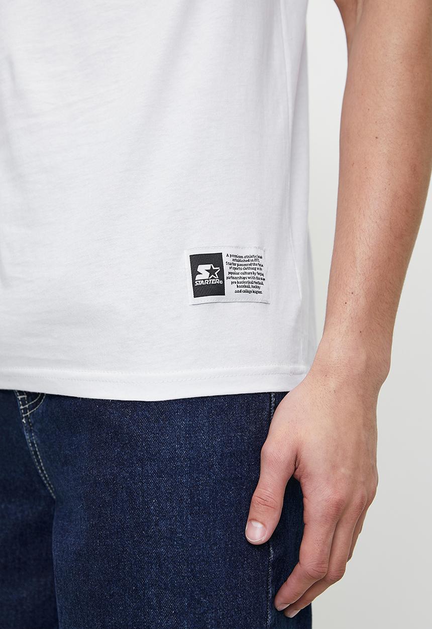 Starter - Starter NY Tee 2 - White & Navy