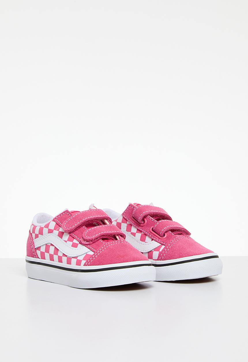 Vans - Old Skool V-Color Theory Checkerboard Honeysuckle