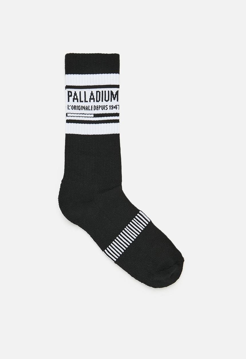 Palladium - Palladium Stripe Ctn Shaft Sock - Black