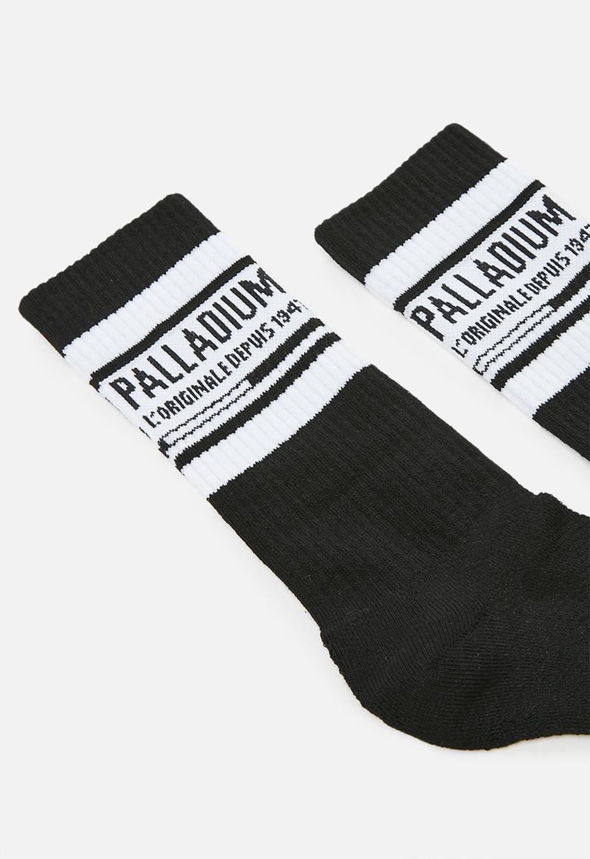 Palladium - Palladium Stripe Ctn Shaft Sock - Black