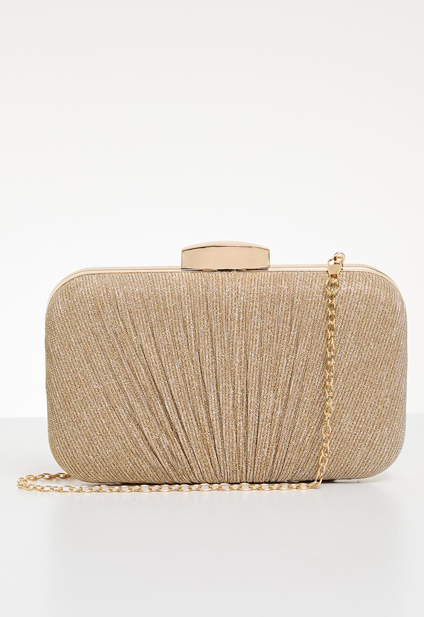 MILLA - Monte clutch bag - gold