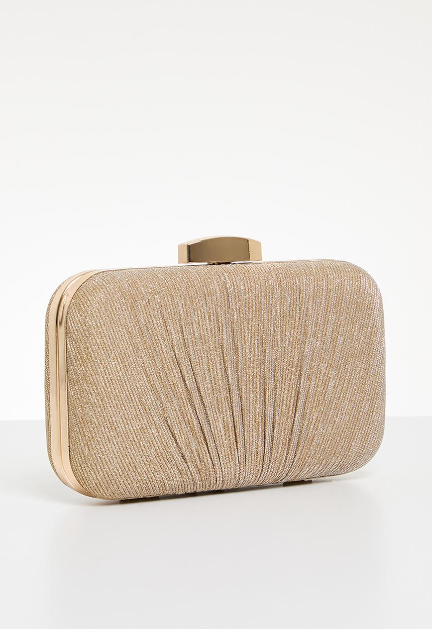 MILLA - Monte clutch bag - gold
